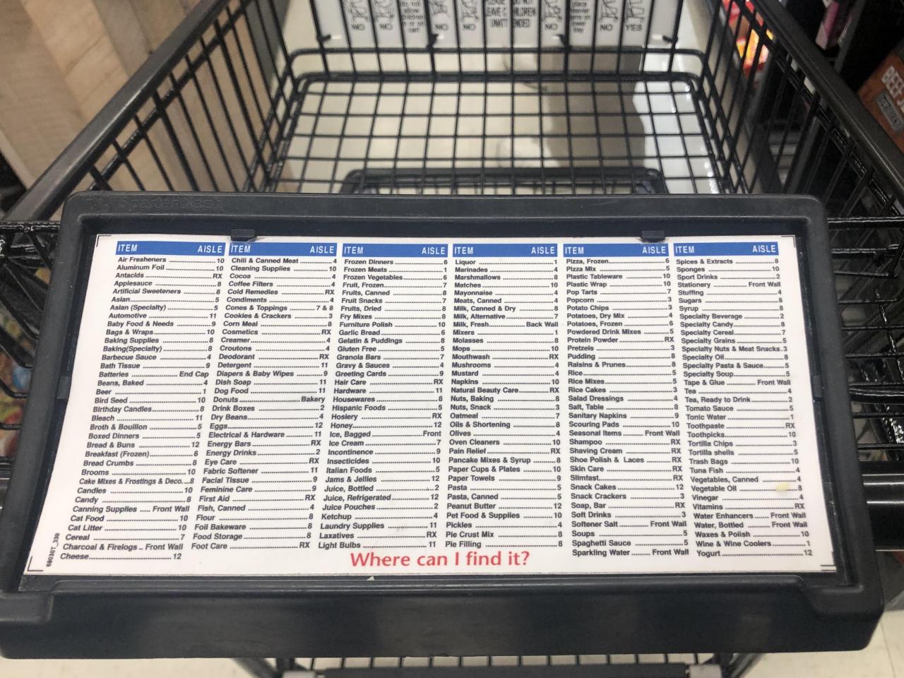 Michigan grocery store sign woman reddit
